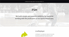 Desktop Screenshot of futuresportsmedia.com